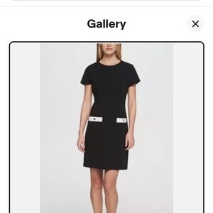 Tommy Hilfiger Scuba Crepe Two Pocket A-Line Dress size 8